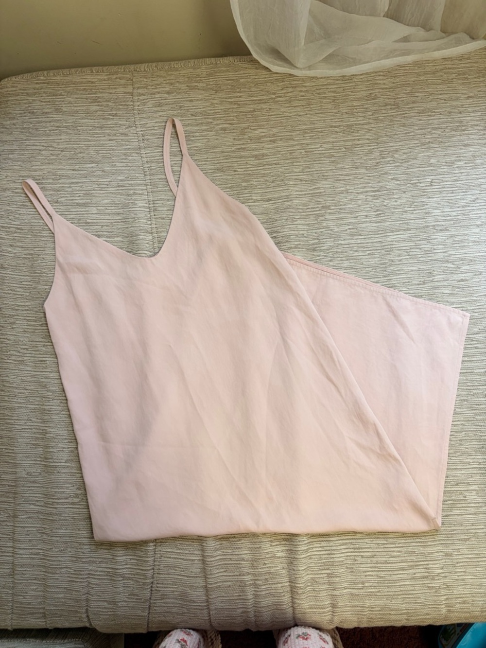 Everlane midi slip dress